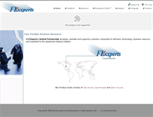 Tablet Screenshot of flexxperts.com
